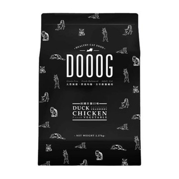DOOOG低敏無榖貓糧【田園什錦-營養均衡配方】2.27kg 全年齡貓適用(購買第二件贈送寵物零食x1包)