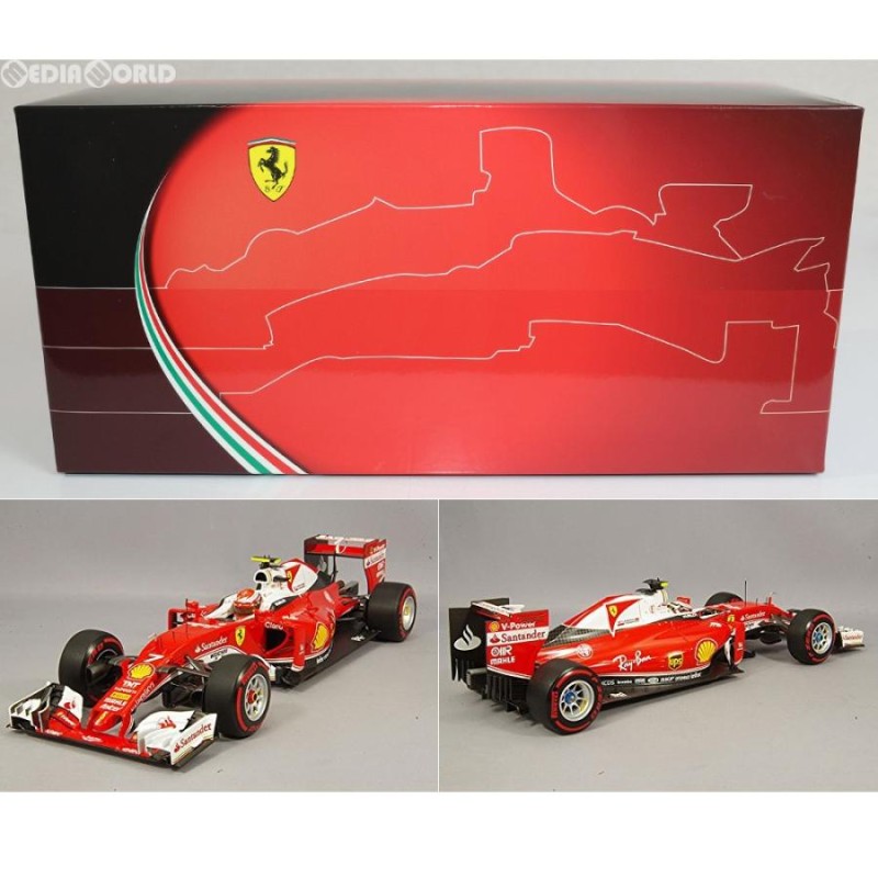 中古即納』{FIG}ミニチャンプス 1/18 フェラーリ SF16-H スクーデリア フェラーリ キミ・ライコネン イタリアGP 2016 完成品  ミニカー(PBBR181627) BBR | LINEブランドカタログ