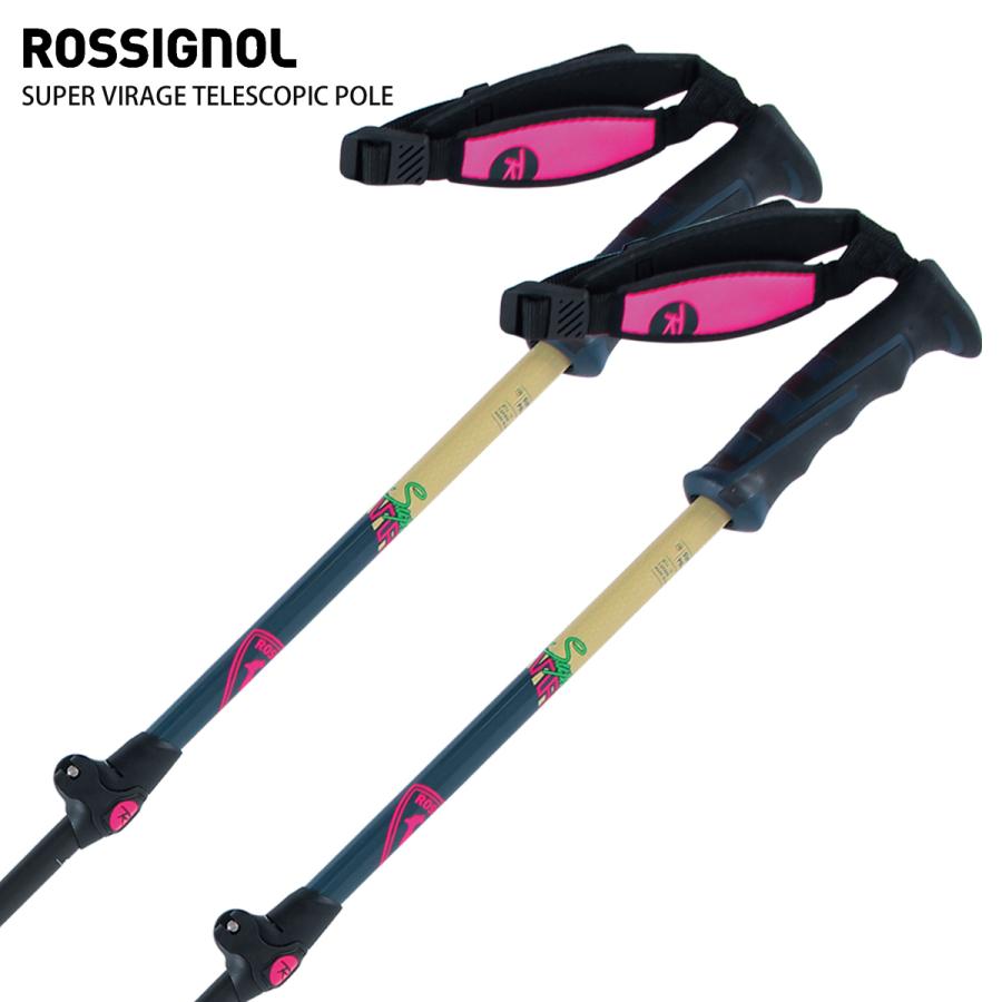 エントリーでP5倍！12日までROSSIGNOL ロシニョール スキーポール ストック ＜2023＞ SUPER VIRAGE TELESCOPIC  POLE 旧モデル | LINEブランドカタログ