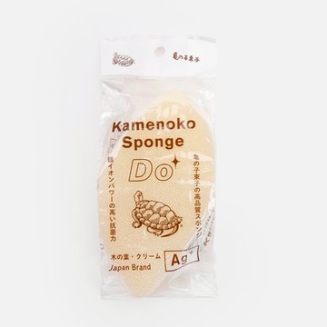龜之子束子銀離子抗菌清潔海綿 葉形米