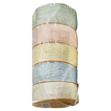 禾統 一次性拋棄壓縮襪 中筒款 5雙入 滌綸混紡 均碼 椰奶白 海鹽藍 薄荷綠 蜜桃粉 起司黃  椰奶白，海鹽藍，薄荷綠，蜜桃粉，起司黃