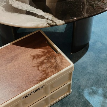 Nordisk大白熊收納箱戶外露營折疊箱車載后備箱整理箱家用塑料箱