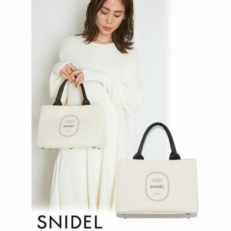 Snidel スナイデル キャンパスエコバッグ 21春夏2 Swgb トートバッグ 通販 Lineポイント最大0 5 Get Lineショッピング