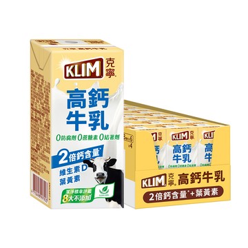 克寧 保久乳-高鈣牛乳198mlX24/箱