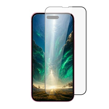 iPhone 16 Pro Max 貼 AGC日本玻璃 保護貼 買一送一【IPhone 16 PRO MAX】 高清透明保護貼保護膜 9D黑框全覆蓋 鋼化玻璃膜 9H加強硬度