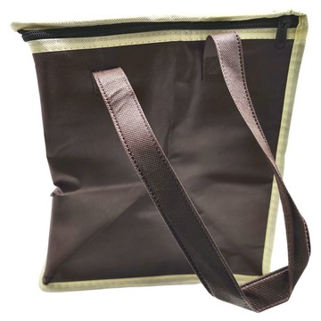 百貨King 蛋糕保冰袋6吋加高  不織布 珍珠棉 食品級鋁箔  外尺寸 26 x 26 x 32cm 內尺寸24 x24 x31cm 蛋糕盒尺寸22 x 22 x 30cm  咖啡色  1個