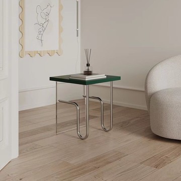 邊幾 沙髮邊幾 中古邊幾設計師海德邊幾亞剋力複古小茶幾不銹鋼邊幾床頭櫃邊角櫃 逸雅家居館