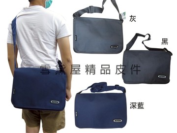 限時 滿3千賺10%點數↘ | ~雪黛屋~EYE 書包大容量斜側包由底部延伸加強車縫超耐承重台灣製造加厚防水尼龍布可放A4資夾加寬版背帶HEYE093