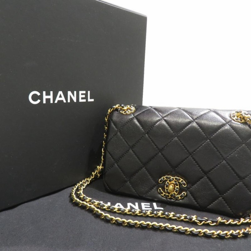 VINTAGE シャネル CHANEL19 フラップバッグ スモール CHANEL(シャネル) CHANEL19ミニフラップマトラッセチェーン