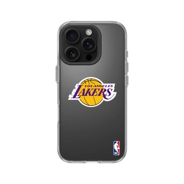 iPhone 16 Pro Clear 透明 - NBA - Logo-洛杉磯湖人 L.A. Lakers