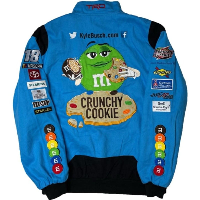 ナスカー jhデザイン レーシング ジャケット NASCAR jhDesign m&m