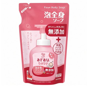 SARAYA arau. 愛樂寶 2合1洗髮沐浴 補充包  400ml  1包