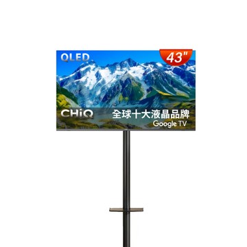 CHiQ 43型QLED google TV智慧聯網液晶顯示器 可移動式連網液晶顯示器/移動螢幕/閨蜜機