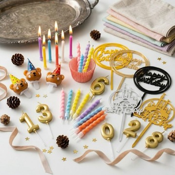 ins風蠟燭 韓系風蠟燭 生日蠟燭 數字蠟燭可愛生日蠟燭 火焰蠟燭 HBD蠟燭 生日蠟燭數字 小熊蠟燭 造型蠟燭
