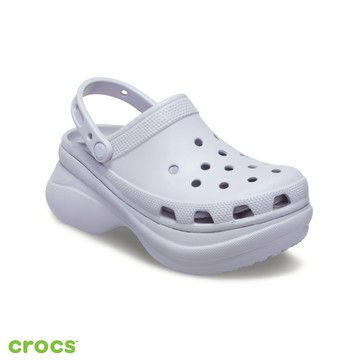Crocs 卡駱馳 (女鞋) Bae復古厚底洞洞鞋 Clog克駱格 -淡紫霧色-206302-5PS
