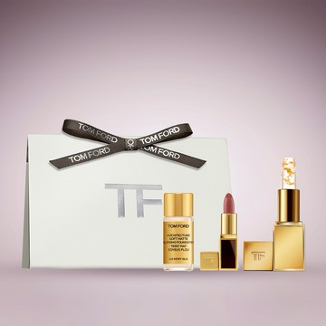 【TOM FORD】典藏輕巧唇膏送禮組 (太陽輕吻2g+迷你唇膏1g)| 女生送禮 | 彩妝推薦 | 女生送禮推薦