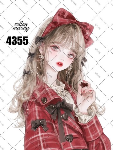 original sticker no.4355 人物貼紙 原創貼紙 原創人物貼紙 裝飾貼紙 cotton melody