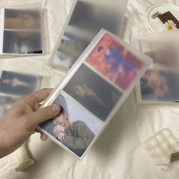 ns拍立得3寸4寸大容量照片明星插頁三寸相冊本電影票小卡收納冊