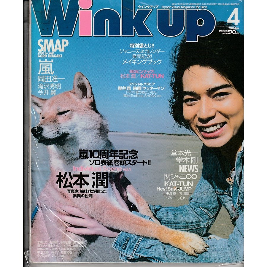 Wink up ウインクアップ　2009年4月　雑誌