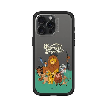 iPhone 15 Pro Max Mod NX 黑 - Disney - Lion King 迪士尼-獅子王 - 獅子王 Le Roi lion - Plus fort ensemble