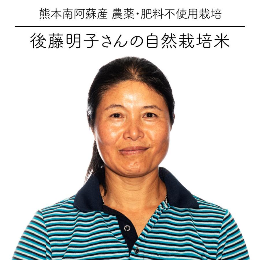 [送料込み] 後藤明子さんのお米 玄米24kg   コシヒカリ   自然栽培   熊本阿蘇産   令和5年度産