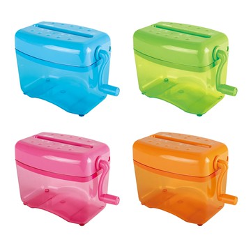 力大牌 ABEL 手動 碎紙機 160x110x135mm 顏色隨機 /台 04801｜領券最高折$220