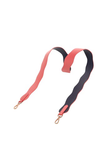 Wave Leather Strap_Mineral Red