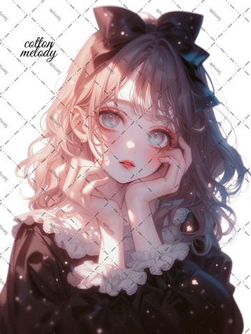 原創貼紙 no.1729 人物貼紙 原創貼紙 人物貼紙 女孩貼紙 原創人物貼紙