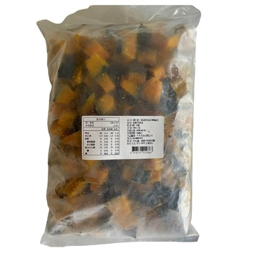 幸美生技 進口鮮凍栗香南瓜(5公斤)無農藥殘留 重金屬檢驗合格