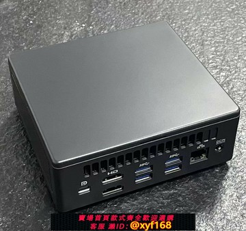 {保固一年 可打統編}全新13代I7-1360P四顯工控機低功耗4K酷睿i5微型MINI電腦迷你主機