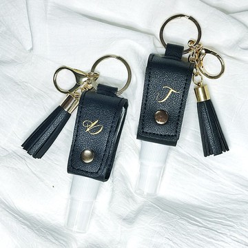 西洋書法酒精搓手液套 —流蘇噴霧版 (可訂製)