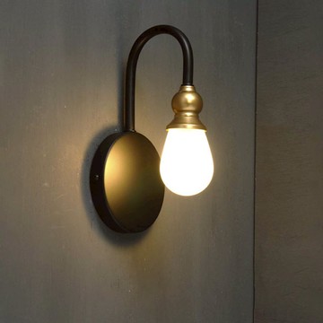 霧白色玻璃壁燈 F97-51-5138-1 (附燈泡不保固)