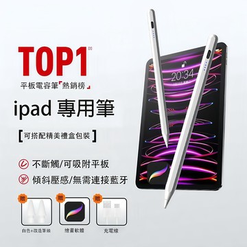 【支援新款】iPad專用觸控筆 iPad筆 電容筆 手寫筆 繪畫筆 蘋果觸控筆 Apple Pencil平替筆