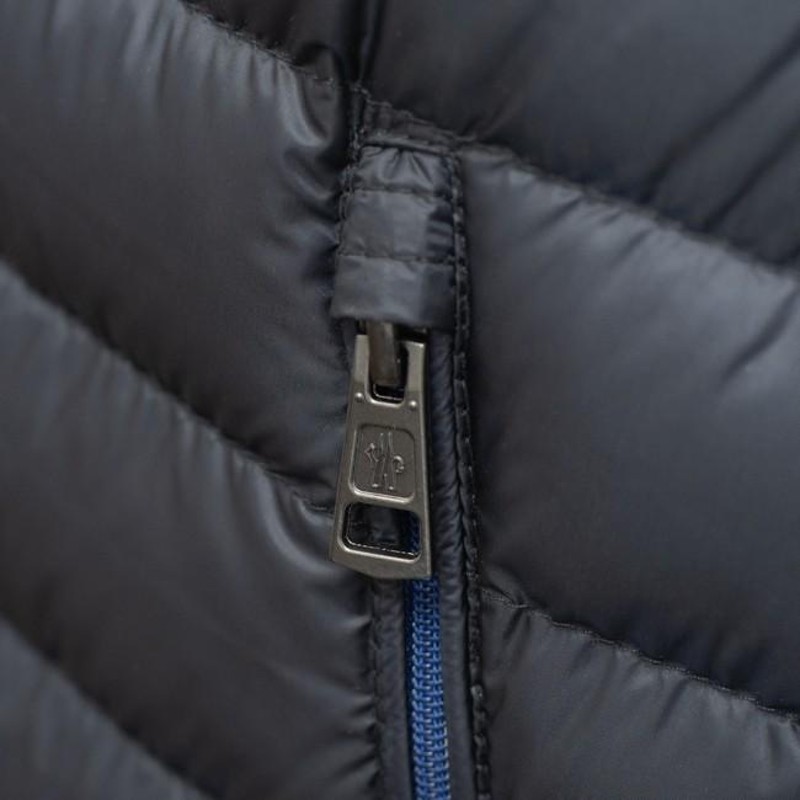 モンクレール MONCLER ダウンベスト フード付 MORELLET サイズ0 LONGUE