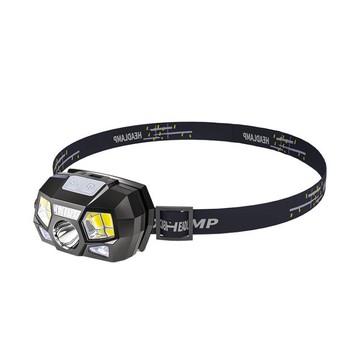 led感應頭燈強光充電超亮頭戴式超輕小號夜釣釣魚專用手電筒戶外【摩可美家】