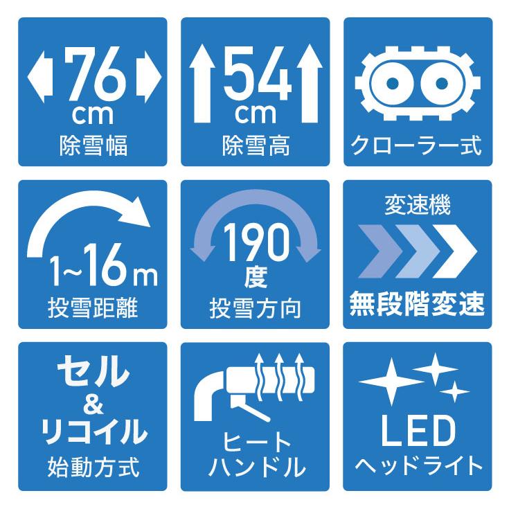 ＜即納 12月限定 直前割＞除雪王家庭用 寒冷地エンジン式除雪機（自走式） HG-ST1332