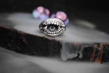 Alarein/手作銀飾/戒指/Teeth in Eye