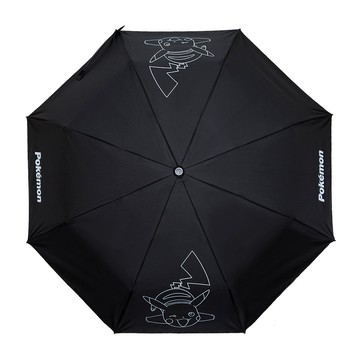 【OUTDOOR】寶可夢Pokemon-夜光皮卡丘晴雨傘 ODGO21A09BK