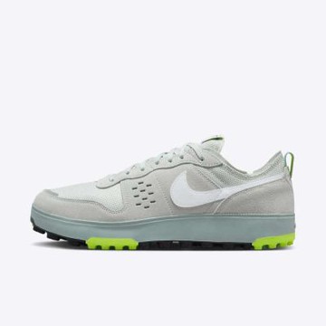 Nike 耐吉 C1TY [FZ3863-001] 男 運動休閒鞋 麂皮 透氣 反光 舒適 穿搭 灰 螢光綠