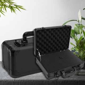 五金工具收納箱家用手提式鋁合金箱子儀器小文件盒大號多功能WD【林之舍】