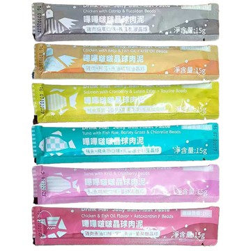 肉泥 【60入組】Drink me!嗶嗶啵啵晶球肉泥 15g