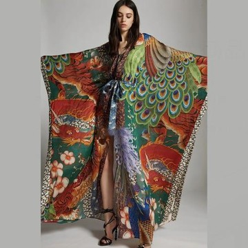 沙灘罩衫開衫度假長袍比基尼防曬披肩beach blouse holiday robe
