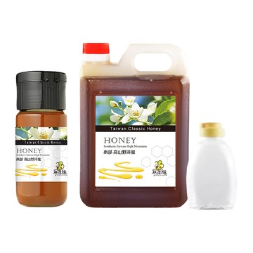 尋蜜趣 得獎蜜 台灣野淬蜂蜜，連續二年最高美味評鑑，入口清甜微酸，層次豐富  3.7kg  1組