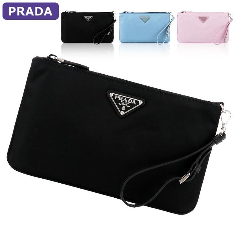 プラダ PRADA ポーチ 1NH545 2BQP ストラップ アウトレット レディース