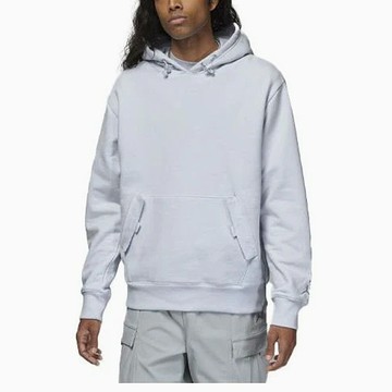 NIKE 耐吉 帽T Air Jordan x SoleFly 男款 米白 灰(DV7510-085)