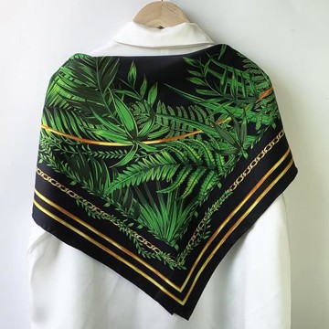 韓國空調房保暖大絲巾女小方巾百搭小領巾護脖子夏季薄款防曬披肩