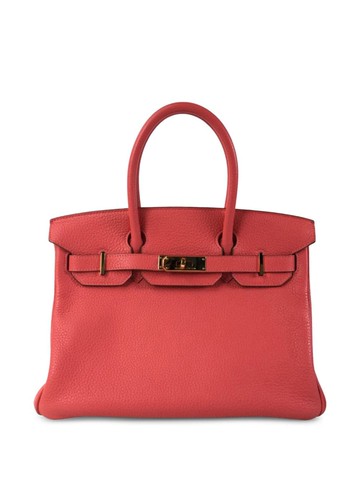Hermès Pre-Owned - 2012 Birkin 30 handbag - women - Calf Leather - One Size - Pink