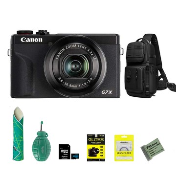 Canon G7X Mark III 數位相機 黑色 超值組 (公司貨)