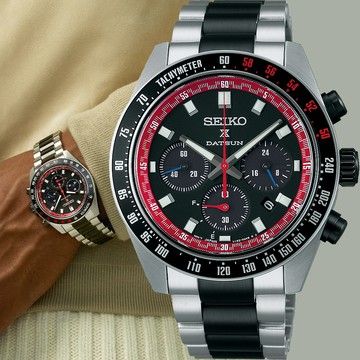 SEIKO 精工 Prospex DATSUN 240Z 限量聯名太陽能計時手錶(SSC957P1/V192-0AR0D)
