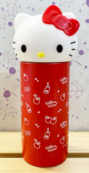 【震撼精品百貨】凱蒂貓_Hello Kitty~台灣授權SANRIO三麗鷗 KITTY造型不鏽鋼保溫瓶(230ML)#00196